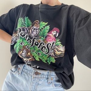 Vintage Rainforest Cafe Las Vegas tee